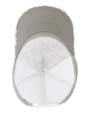 Infinity Her White/Grey Cow Pattern Cap - NEW