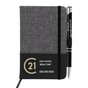 DBA Twain Notebook & Tres-Chic Pen Gift Set