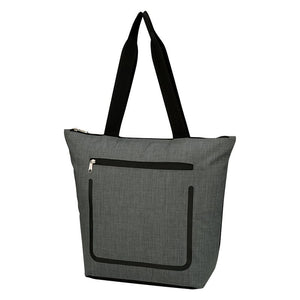 Slade Zippered Tote Bag with Your DBA Logo