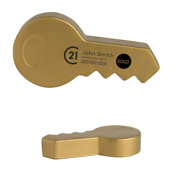 DBA Squeezies® Gold Key Stress Reliever