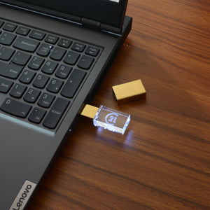 Crystal USB 4GB - Gift Boxed