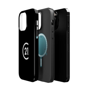 Magnetic C21 Black Case for iPhone 14 and above