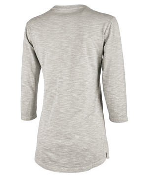 C21 Henley 3/4 Sleeve Tee - Oatmeal