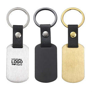 Stainless Steel Metal Keychain - Personalized