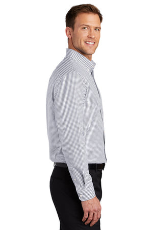 Port Authority Gingham Easy Care Shirt - Personalized