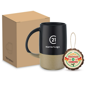 Cerone 17oz Mug & Ornament Gift Set - Personalized