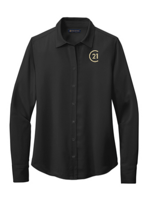 Brooks Brothers Satin Shirt - Black