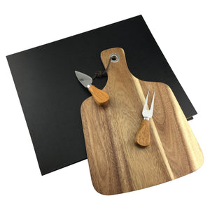 DRAEMA Cheese Board & Knife Set - Personalized