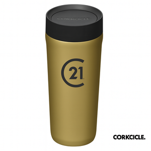CORKCICLE® 17oz Gold Commuter Cup – C21 Edition