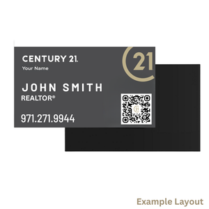 100 pcs - Business Card Magnet - Your Logo
