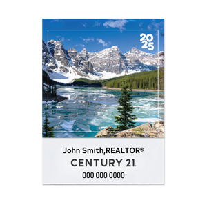 2025 Scenic Mini Wall Calendar - Personalized