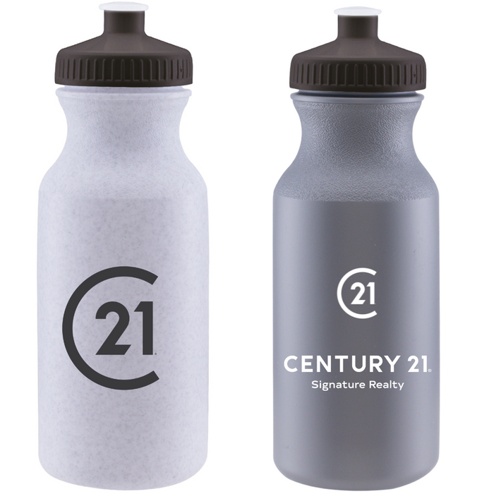 20oz HDPE Water Bottle - Personalized with Free Shipping