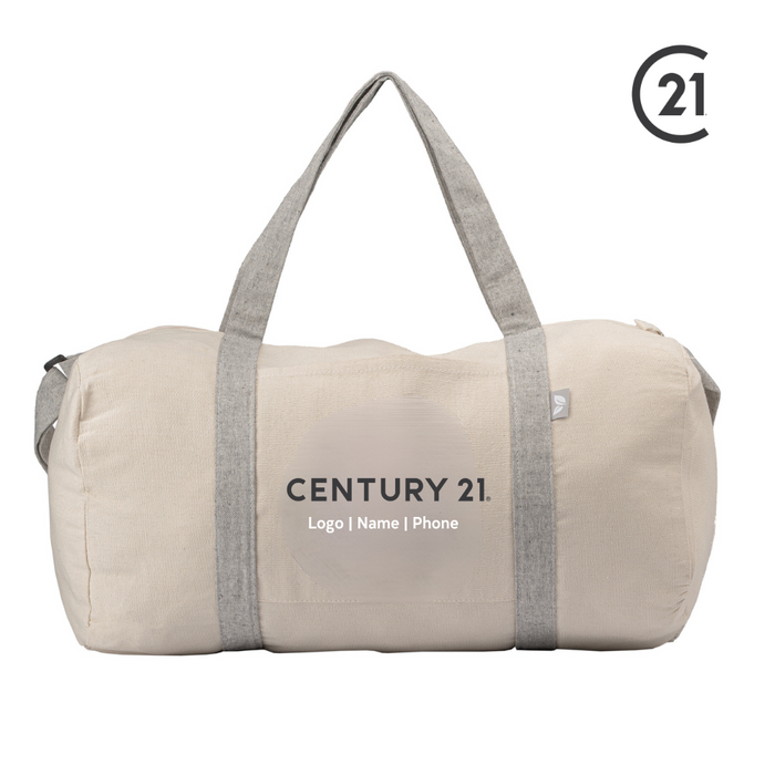 Loom Recycled Cotton Blend Duffel Bag - Personalized