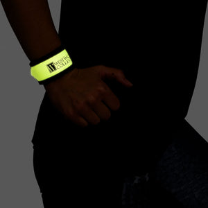 LED Slap Safety Band in Orange - Personalized