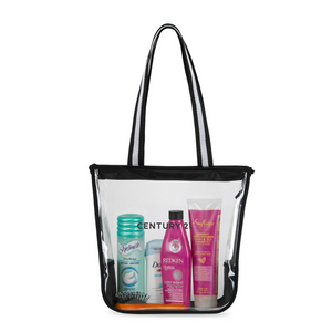 CENTURY 21 Clear Zippered Stadium Bag- Stocked