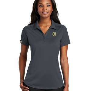 Ladies Graphite Grey Obsessed Diamond Polo - C21® Logo