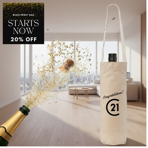 C21 Congratulations Wine Bag