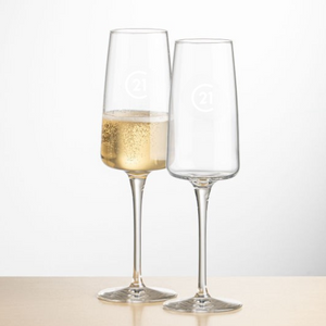 Dunhill Champagne Double Glass Gift Set - Personalized