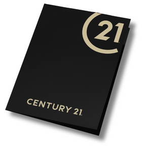 C21 Black Linen Folder – Stocked, Pack of 20 – NEW