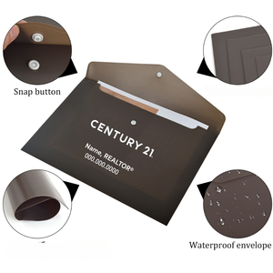 120 pcs Polypropylene Dome Envelope - Personalized