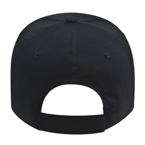 Cotton Sandwich Black/White Cap - Personalized