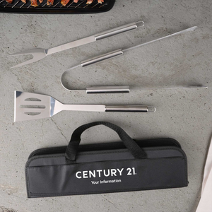 Grill Easy 3 pc Stainless Steel Set - Personalized