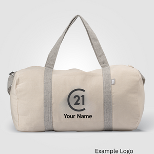 Loom Recycled Cotton Blend Duffel Bag - Personalized