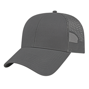 Cotton Charcoal Trucker Hat - Personalized