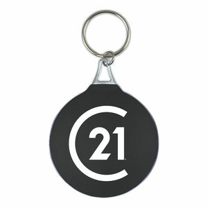 DBA Rubber Keyring With Microfiber Cleaning Cloth - Century 21 Promo Shop USA