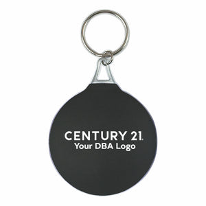 DBA Rubber Keyring With Microfiber Cleaning Cloth - Century 21 Promo Shop USA