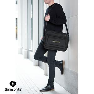 Samsonite Essential Wordmark Briefcase - Checkpoint Friendly
