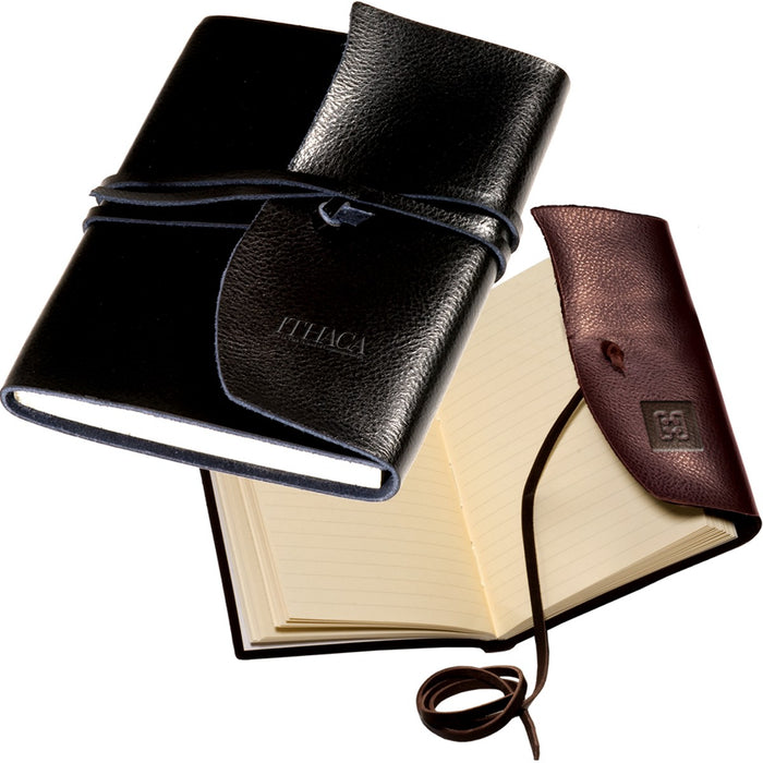 Leather Wrapped Journal - Your DBA Logo