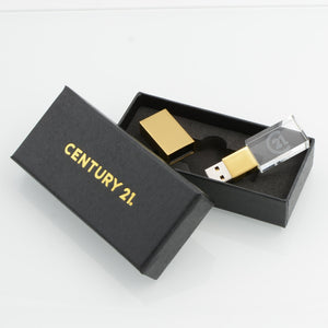 Crystal USB 4GB - Gift Boxed