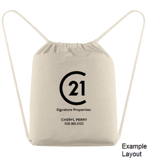DBA Java Cotton Drawstring Bag